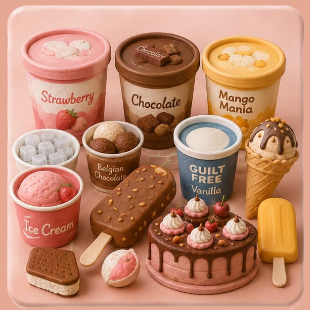 Ice cream and more