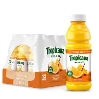 Tropicana 100% Real Valencia Orange Juice