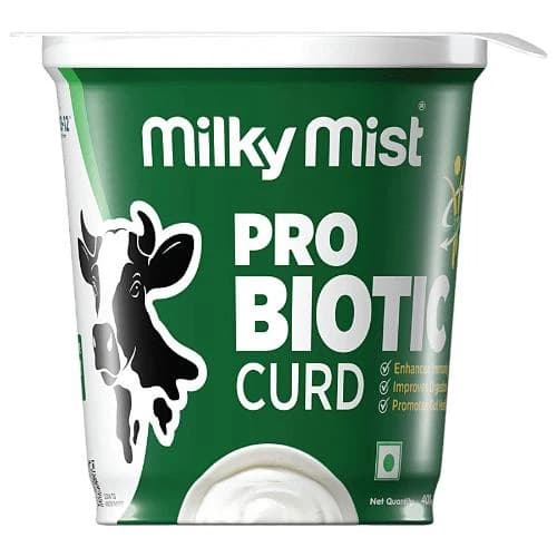 Milky Mist Probiotic Curd Cup 400 g