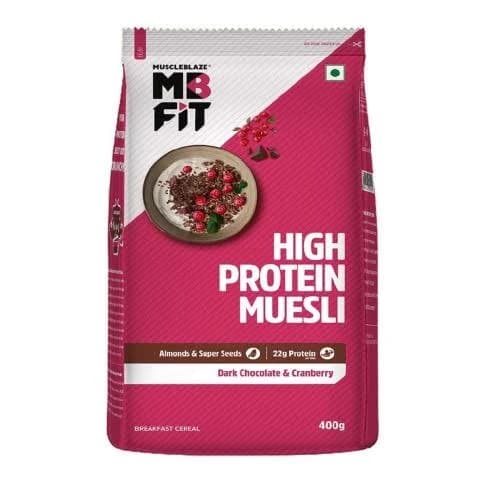 MuscleBlaze High Protein Muesli Fruits & Nut