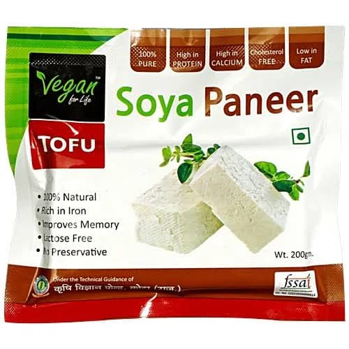 Vegan For Life Tofu/ Soya Paneer 200 g