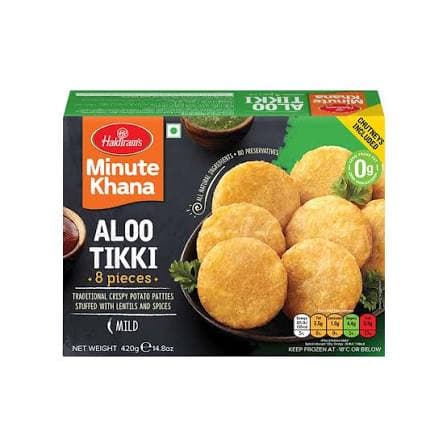 Haldiram's Frozen Aloo Tikki